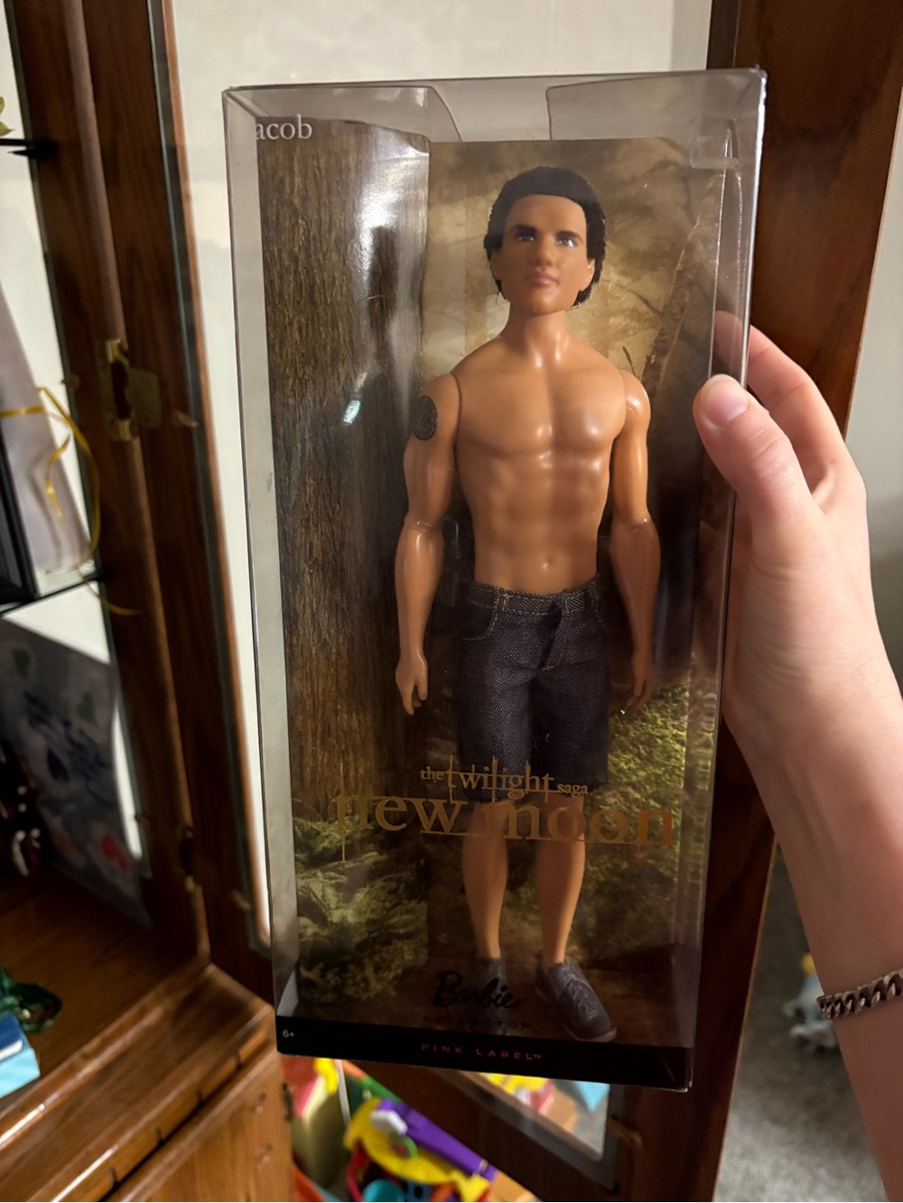 Twilight New Moon Jacob Male Doll — Black Hair, Tan Skin